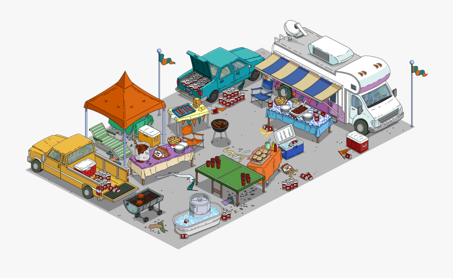 Simpsons Tapped Out Homerpalooza - Tapped Out Big Box, Transparent Clipart