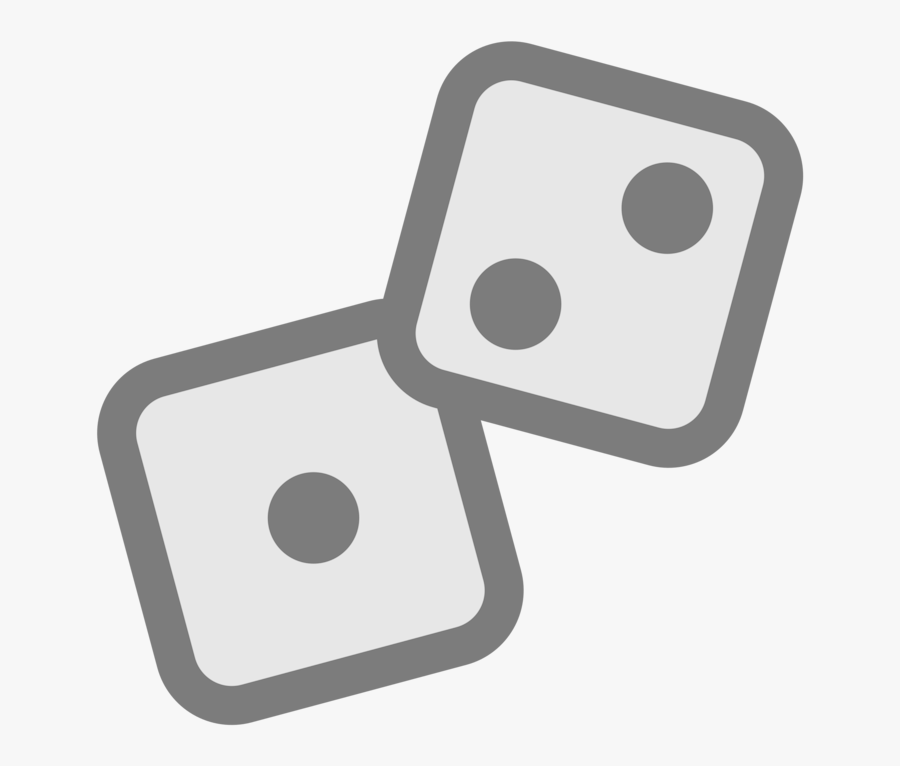 Monopoly Dice Bunco Board Game - Public Domain Dice Roll, Transparent Clipart