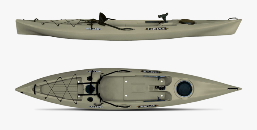 Clip Art Angler Heritage Kayaks Paddling - Heritage Seadart Kayak 14, Transparent Clipart