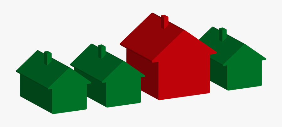 Monopoly Houses Png, Transparent Clipart