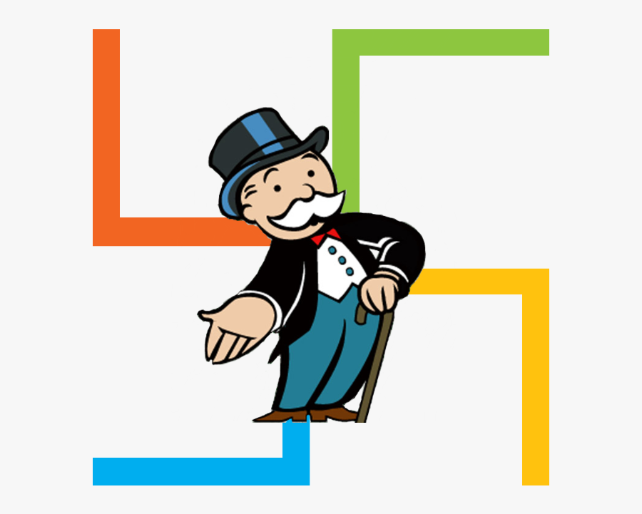 Transparent Economic Clipart - Monopoly Man Png, Transparent Clipart