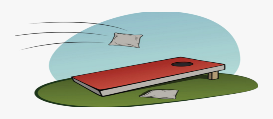 Cornhole Free Corn Hole Cliparts Clip Art On Transparent - Cornhole Clipart, Transparent Clipart