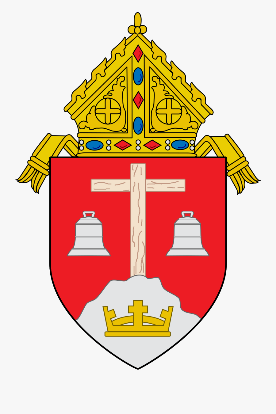 Roman Catholic Diocese Of Monterey In California - Roman Catholic Diocese Of Charlotte Logo, Transparent Clipart