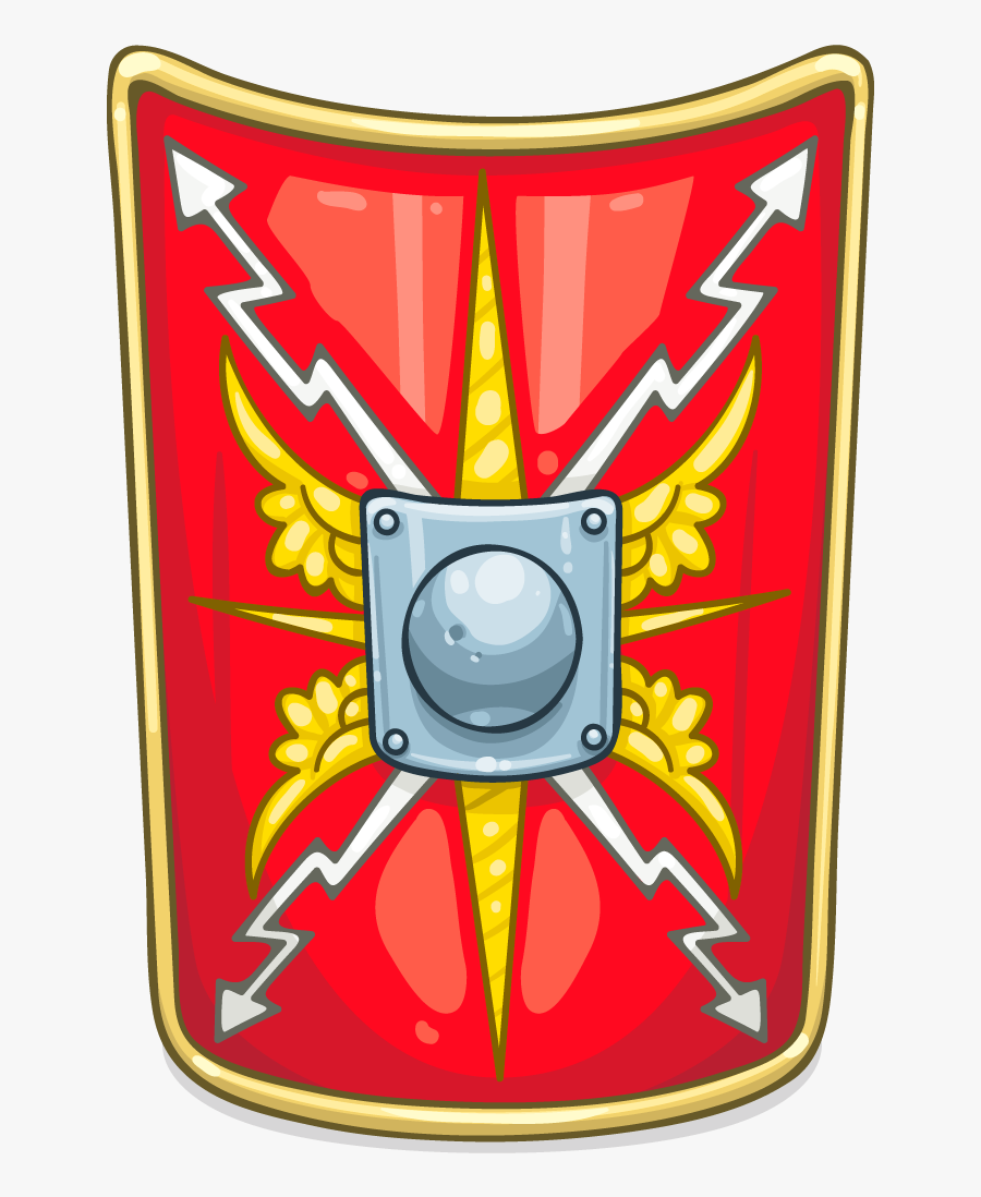 Clip Art Romans Shields - Roman Shield Transparent, Transparent Clipart