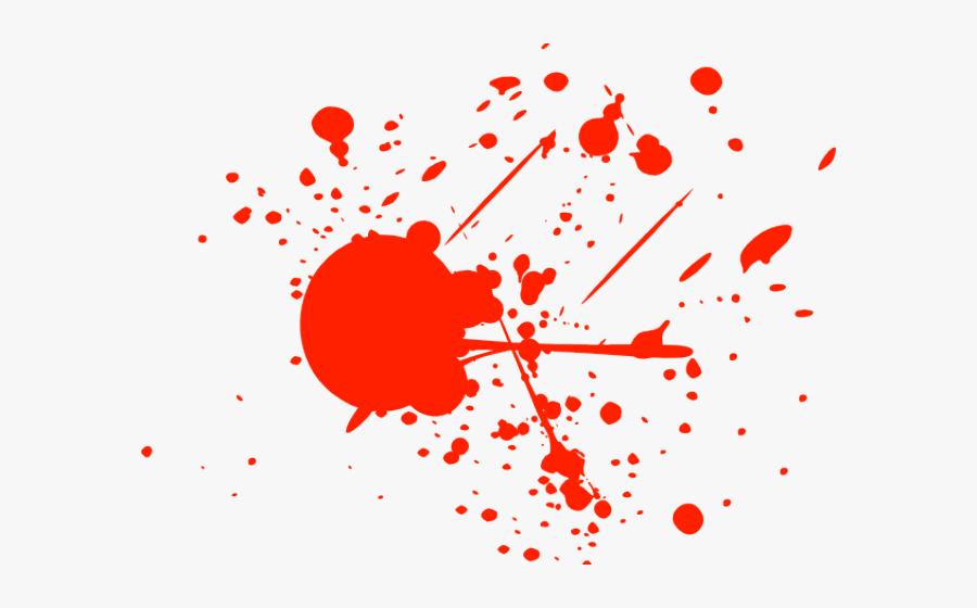 Cartoon Blood Splatter Transparent, Transparent Clipart