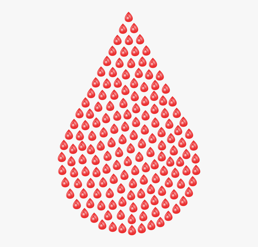 Blood Drop Fractal - Grace Mayflower Inn And Spa Logo, Transparent Clipart