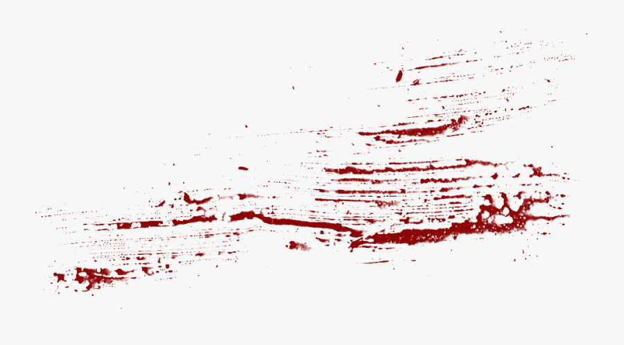Blood Streak Png - Transparent Dried Blood Splatter, Transparent Clipart