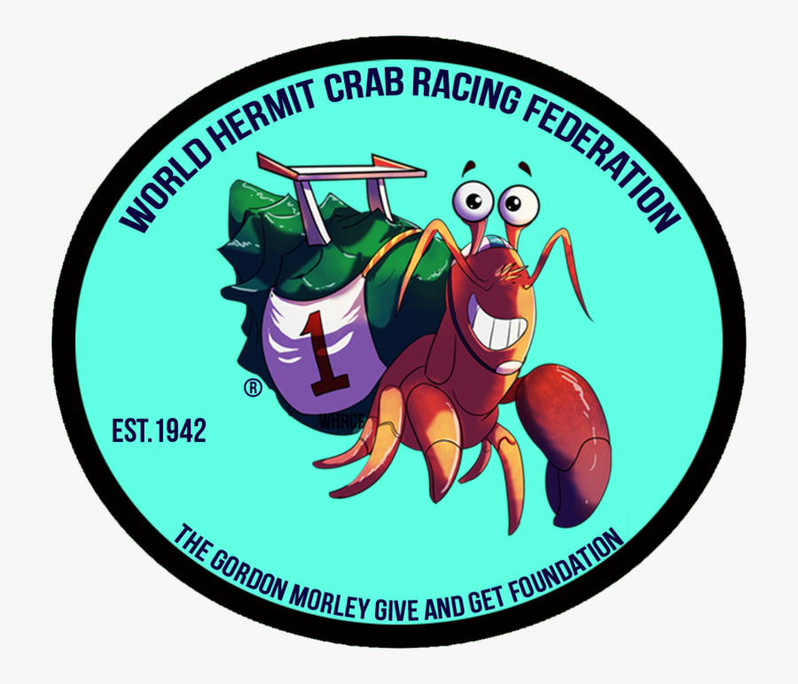 World Racing Federation - Cartoon Racing Hermit Crab, Transparent Clipart