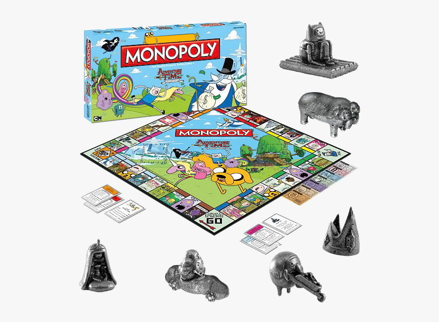 Clip Art Monopoly Png - Adventure Time Monopoly, Transparent Clipart