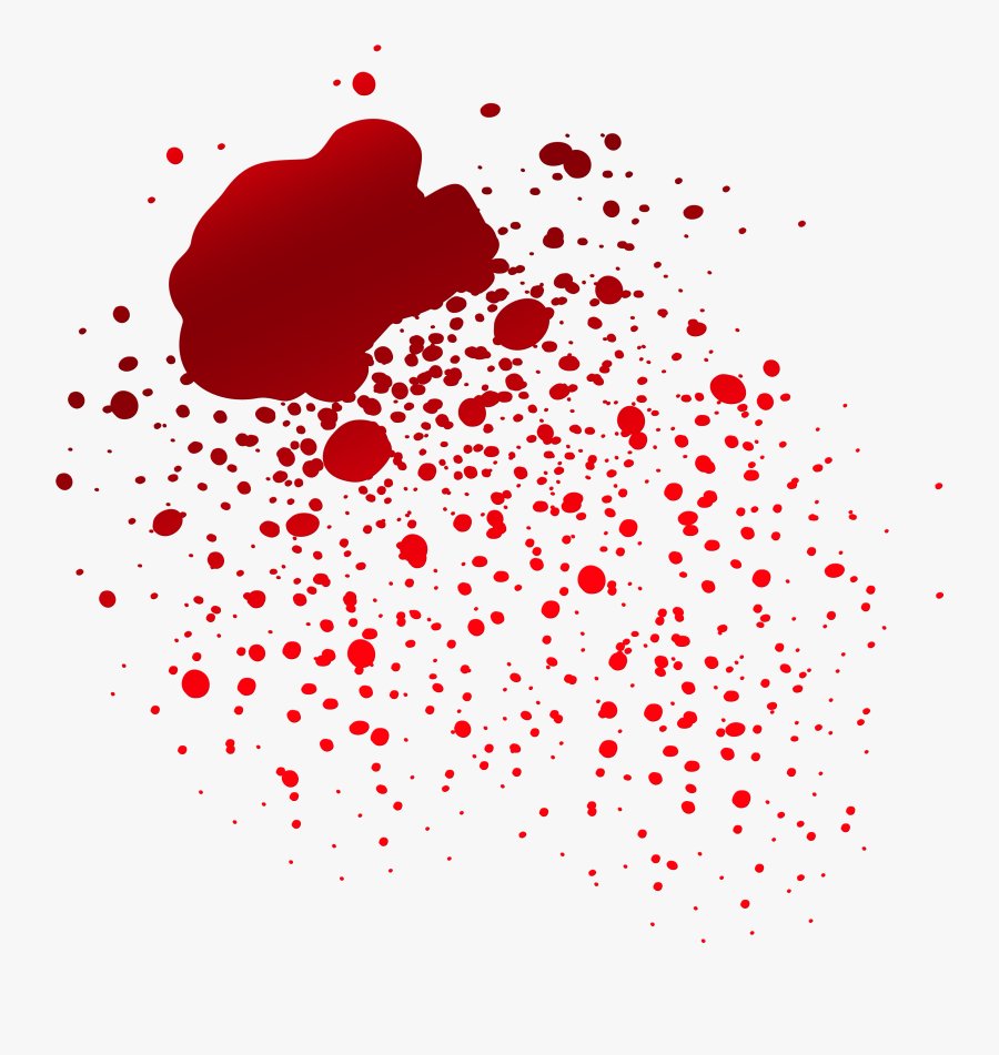 Blood Splatter Png Transparent Background, Transparent Clipart