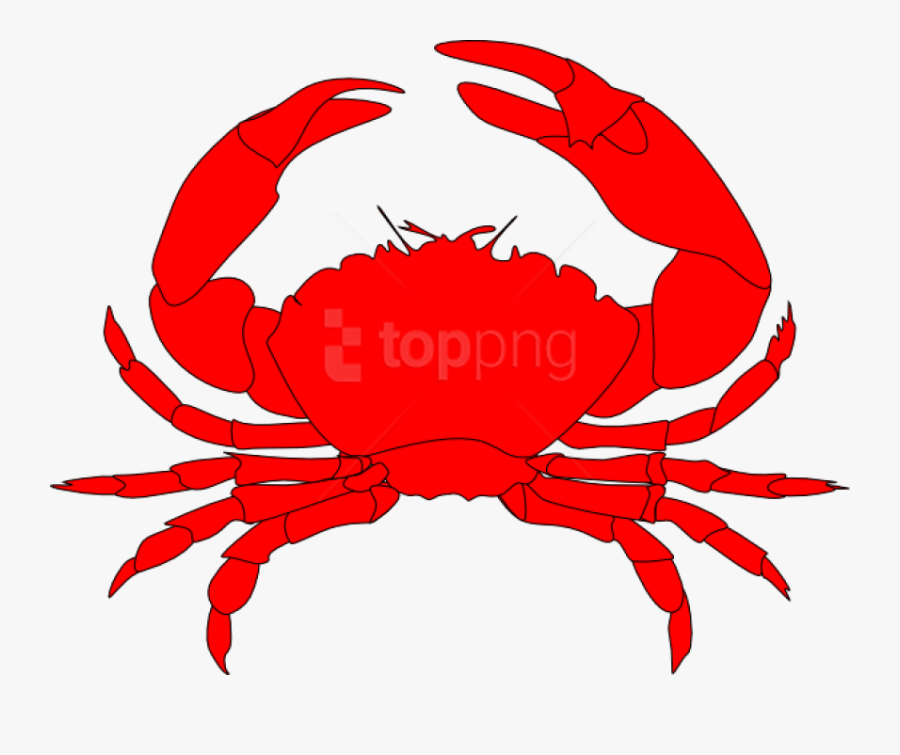 Download Crab Png Images Background - Red Crab Clipart, Transparent Clipart