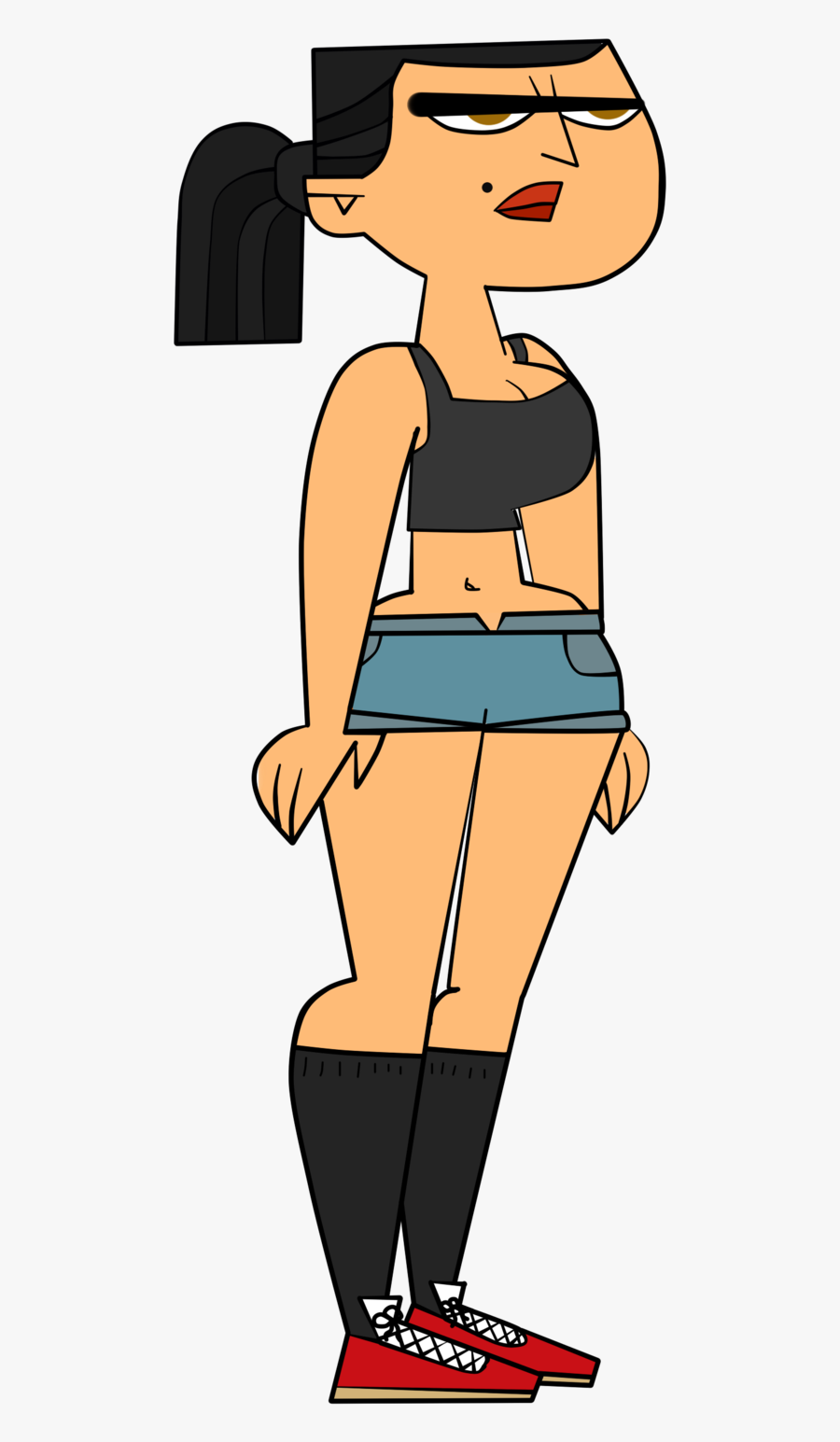 Total Drama Island Updated - Izzy In Total Drama Island, Transparent Clipart