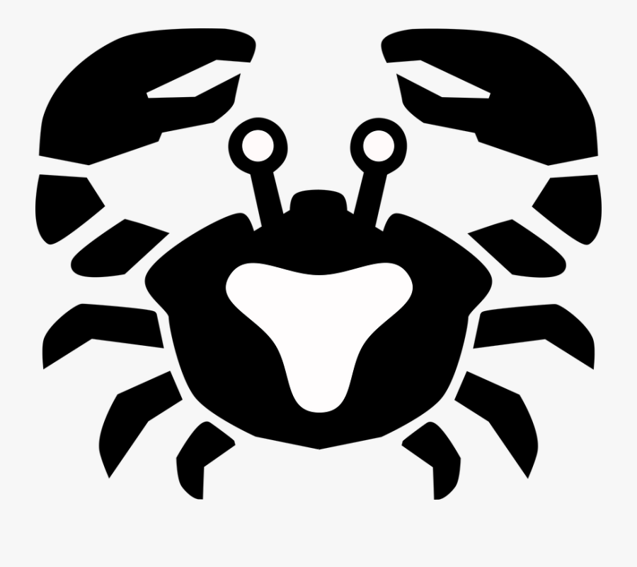 Crab Clipart Real - Cancer Zodiac Png, Transparent Clipart