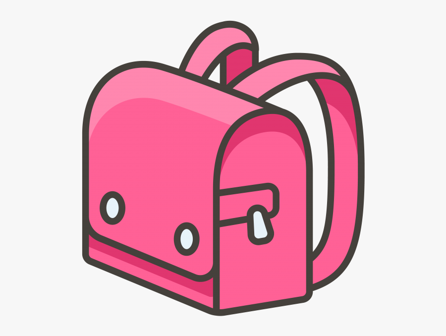 School Backpack Emoji Icon - Bag Emoji Png Backpack Emoji, Transparent Clipart
