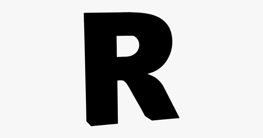 Marquee Letter R Hd Png Clipart Download - Sign, Transparent Clipart