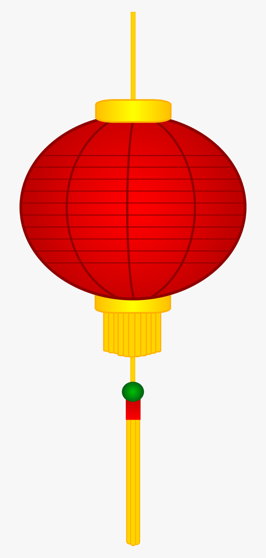 Asian Lantern Png - Chinese New Year Lanterns Cartoon, Transparent Clipart