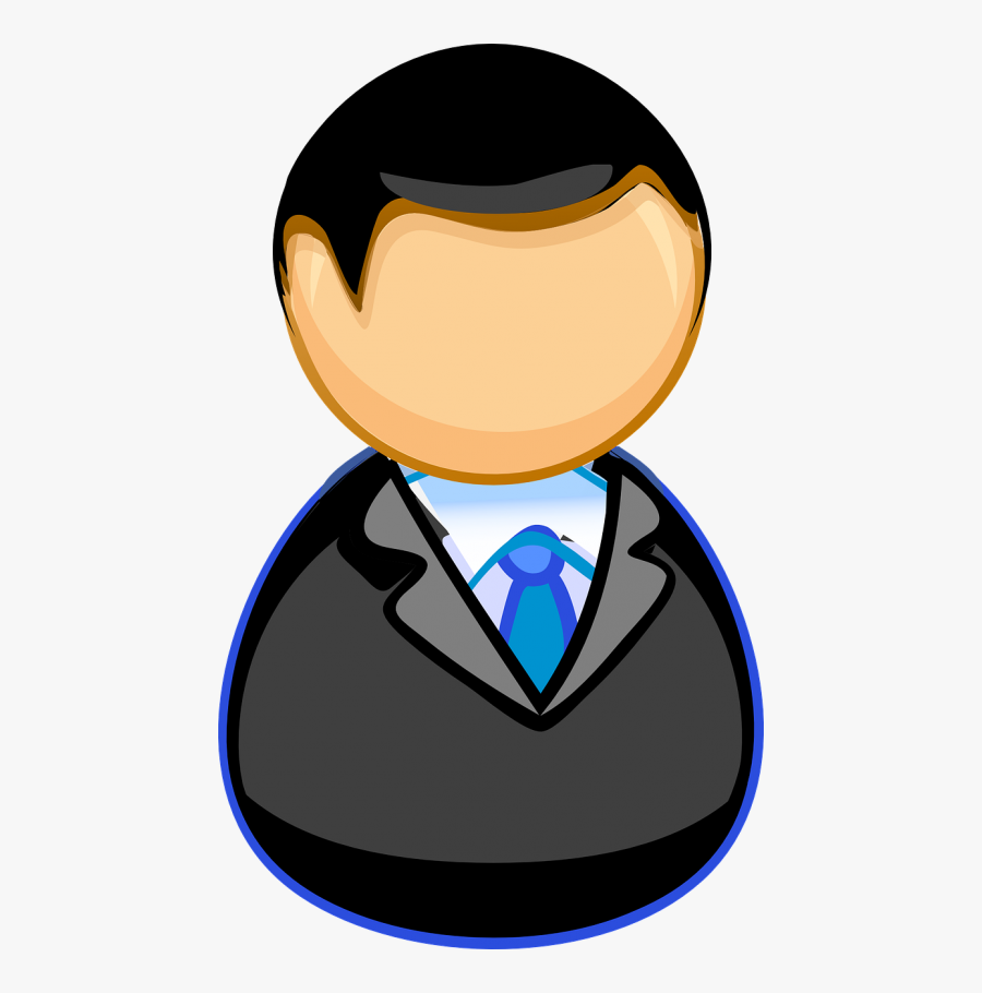 Faceless, Asian, Black, Hair, Business, Professional - Manager Clipart, Transparent Clipart