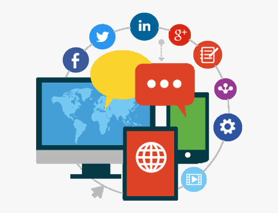 Social Media Marketing Digital Marketing Business - Social Media Marketing Graphic, Transparent Clipart