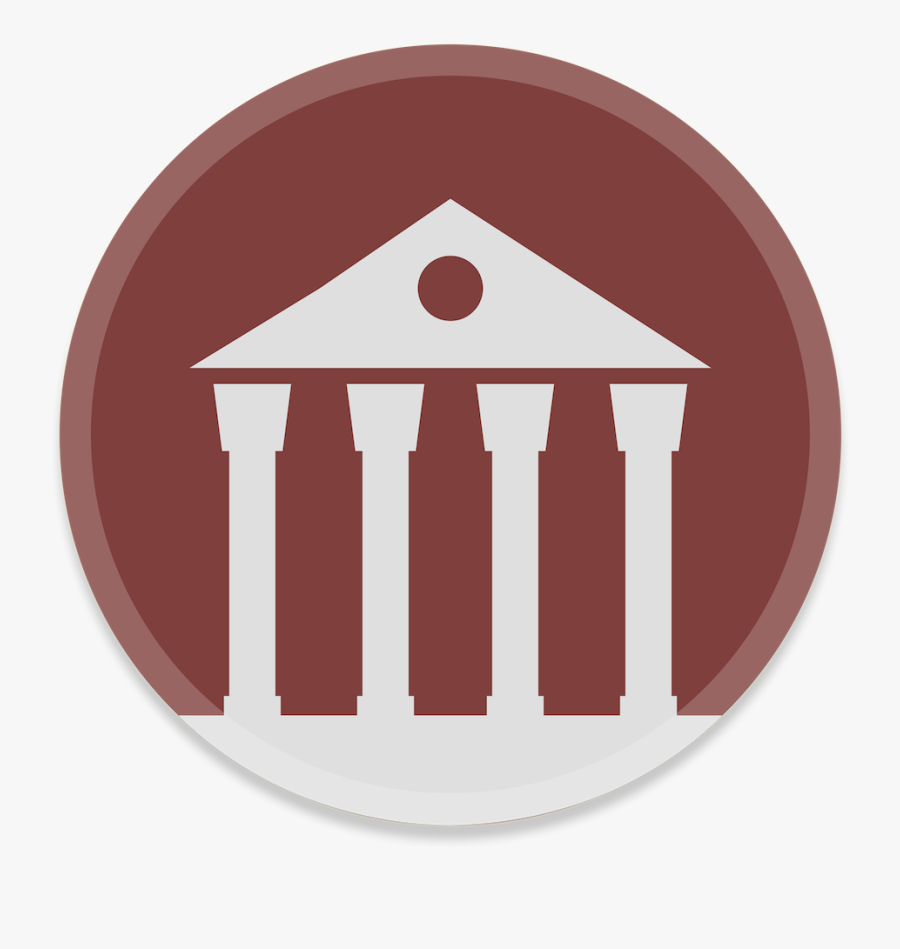 Library Icon, Transparent Clipart