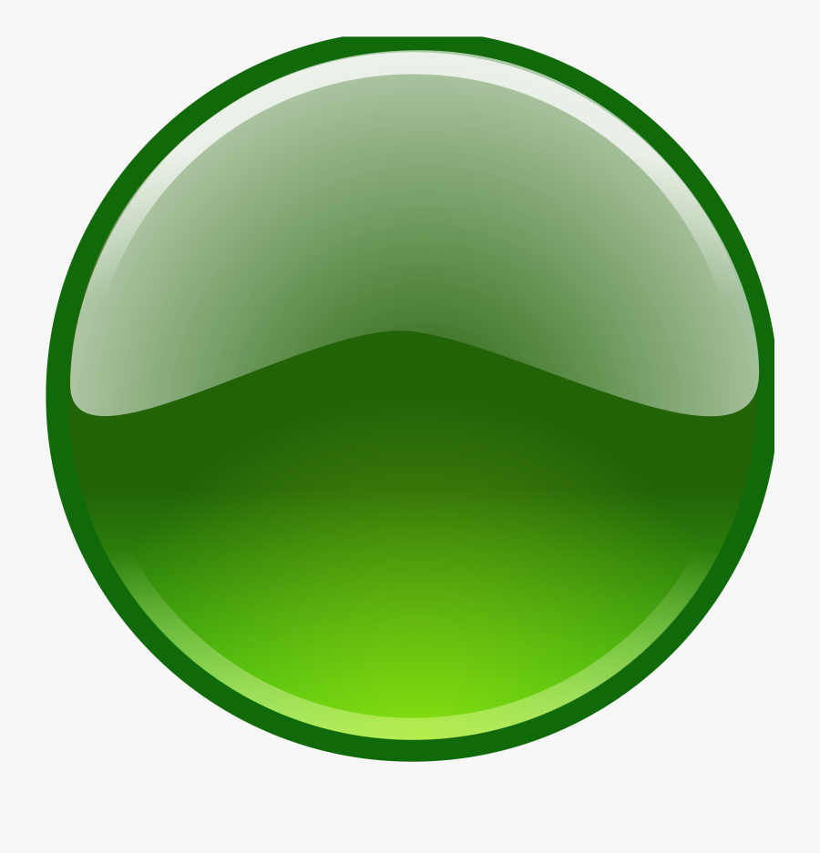 Clipart - Windows Media Center Start Button, Transparent Clipart