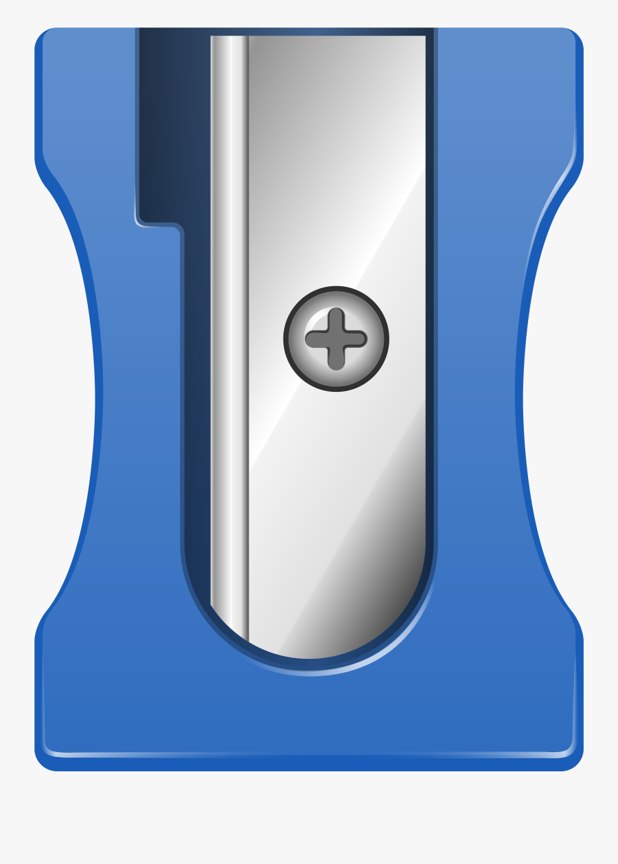 Blue Pencil Sharpener Png Clip Art - Pencil Sharpener Clipart Png, Transparent Clipart