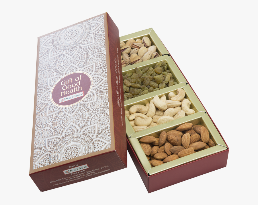 Gp-nns Gogh 4p Mini 150gms - Nuts And Spices Gift Box, Transparent Clipart