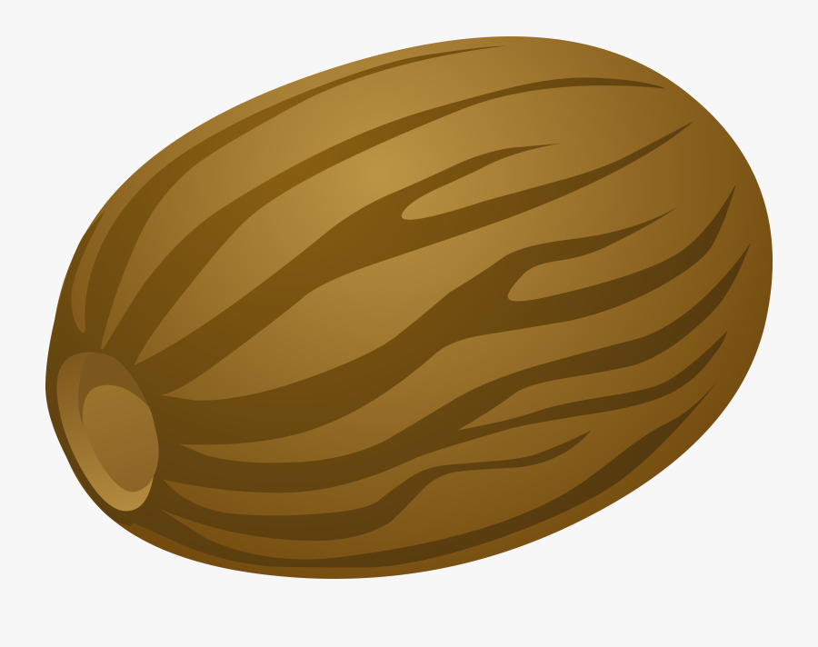 Spice Nutmeg Clip Arts - Nutmeg Clipart Png, Transparent Clipart