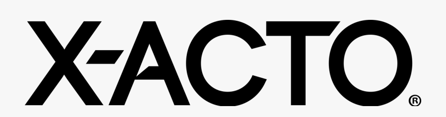 X Acto Logo, Transparent Clipart