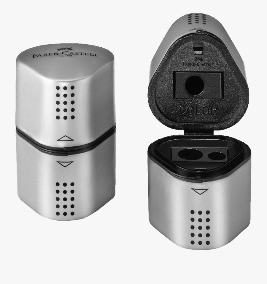 Faber-castell Grip 2001 3 Hole Pencil Sharpener Png - Faber Castell Pencil Sharpener, Transparent Clipart