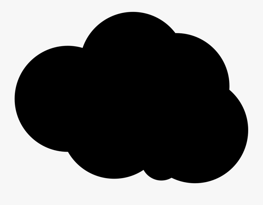 Storm Cloud Comments, Transparent Clipart