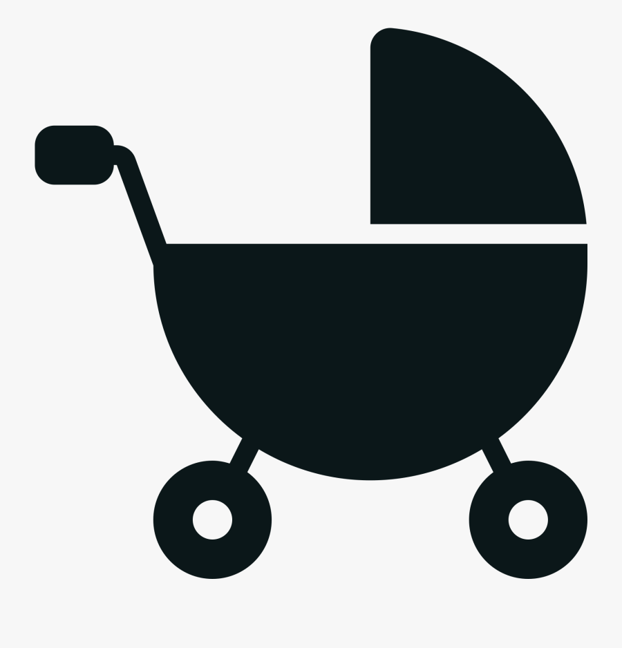 Toicon Icon Stone Push - Baby Stroller Png Icon, Transparent Clipart