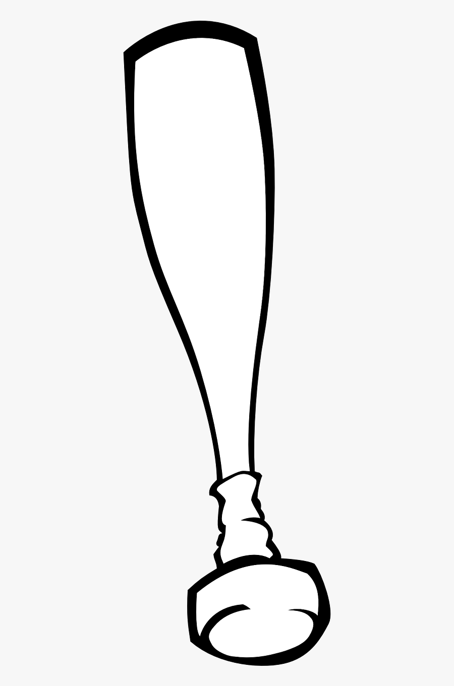 Bat Baseball Sport Free Picture - Clipart Bat Baseball Black And White, Transparent Clipart