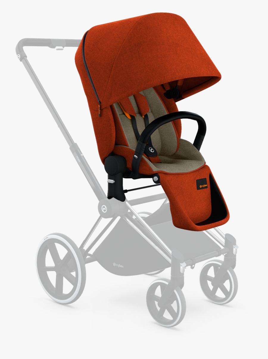 Mauve Clipart Stroller - Cybex Priam 2 In 1 Vs Lux, Transparent Clipart