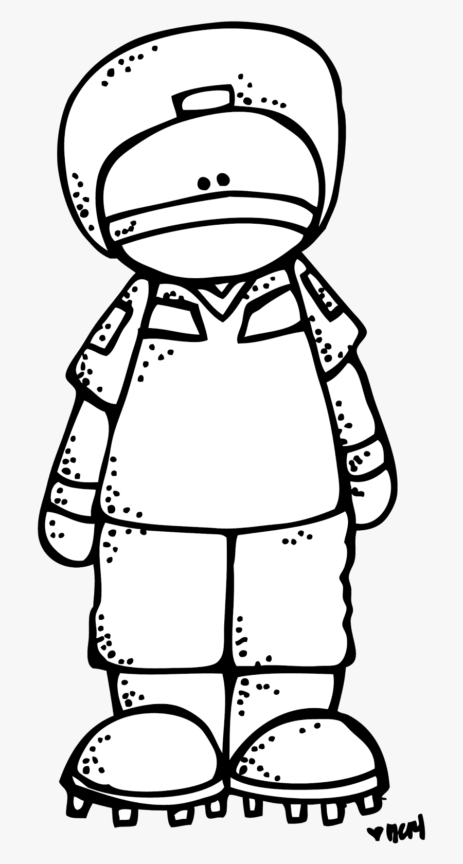 Transparent Melonheadz Clipart - Melonheadz Clipart Black And White Football, Transparent Clipart