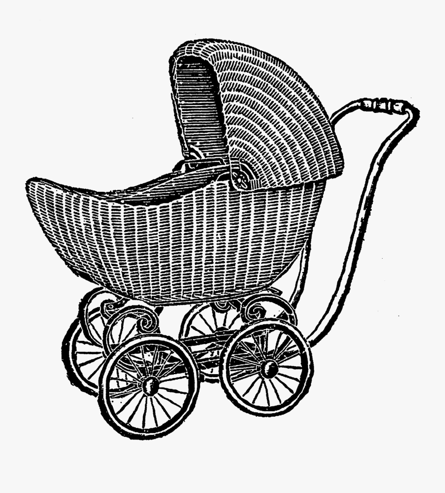 Hd Digital Downloads Free - Baby Carriage, Transparent Clipart