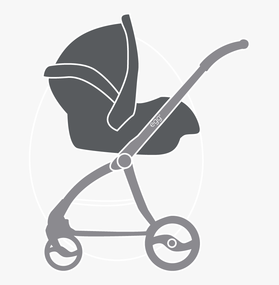 The New Egg® Stroller From Babystyle Graphic Stock - Chair, Transparent Clipart
