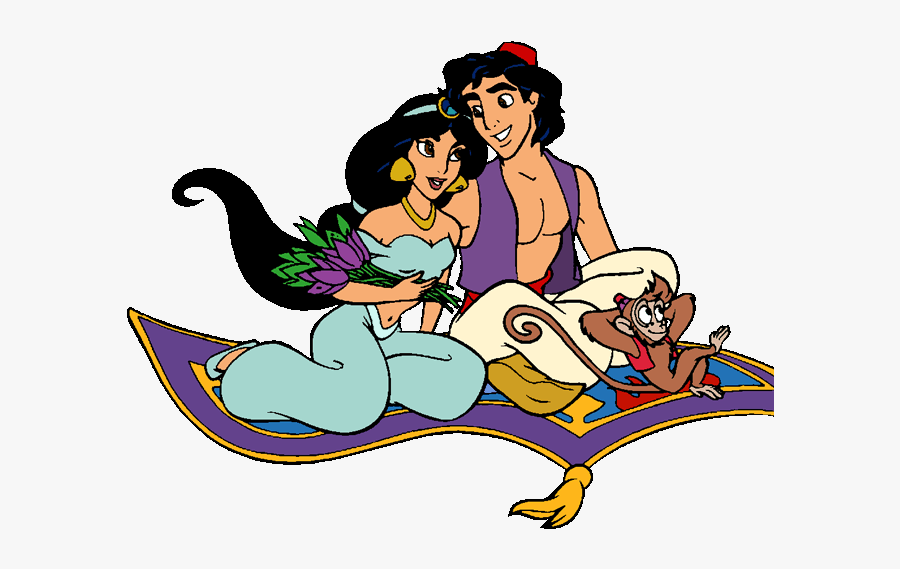 Princess Jasmine Clipart Aladdin Jasmine - Jasmine And Aladdin Clipart, Transparent Clipart