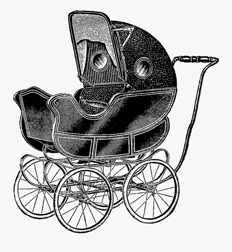 Transparent Baby Carriage Png - Baby Transport, Transparent Clipart