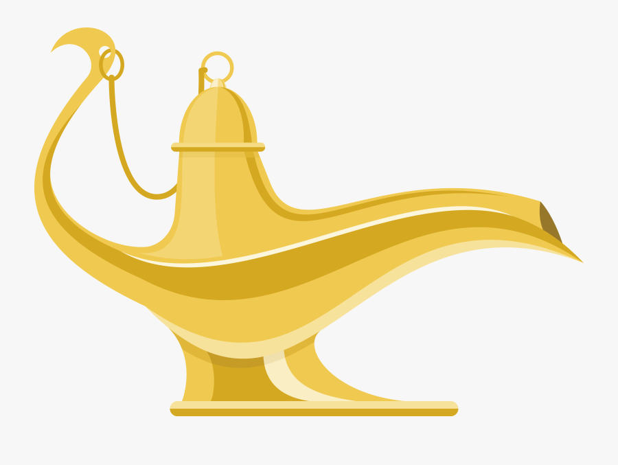 Vector Magic Lamp - Aladdin Magic Lamp Png, Transparent Clipart