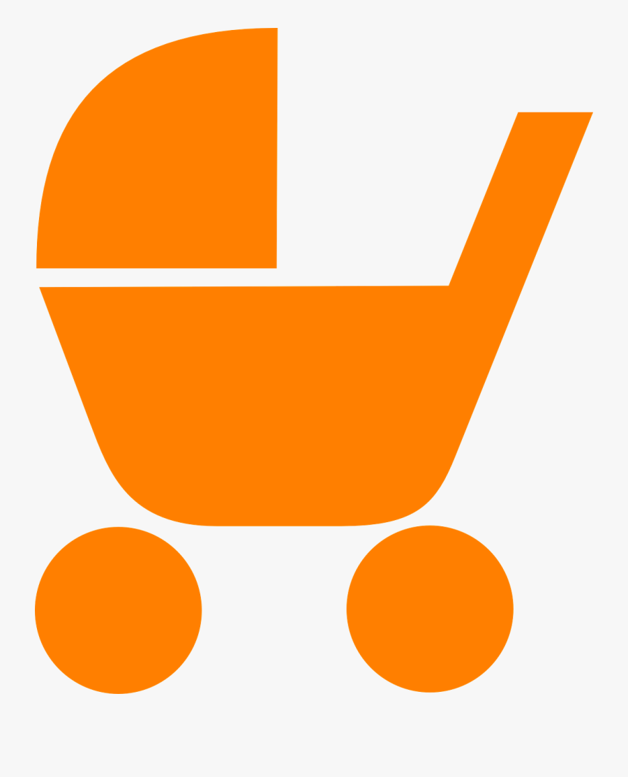 Baby Carriage, Stroller, Infant, Pictogram, Symbol - เด็ก สัญลักษณ์, Transparent Clipart