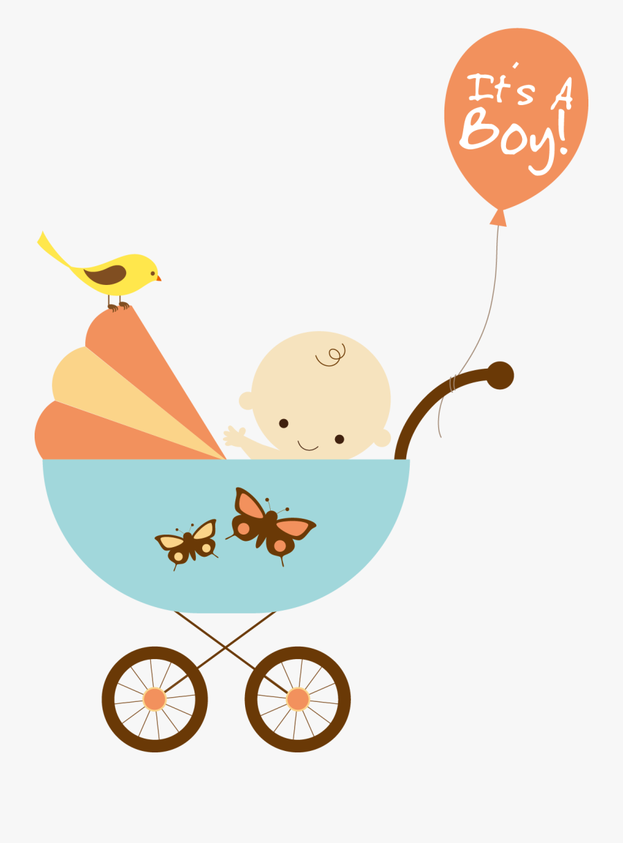Stroller Vector Material Png - Maternity Leave Fun, Transparent Clipart