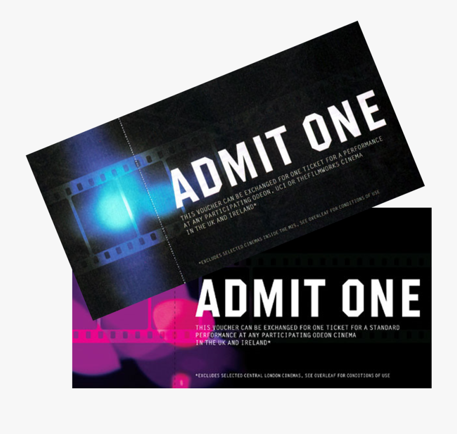 Save 40% On Cinema Tickets - Much Odeon Cinema Tickets, Transparent Clipart