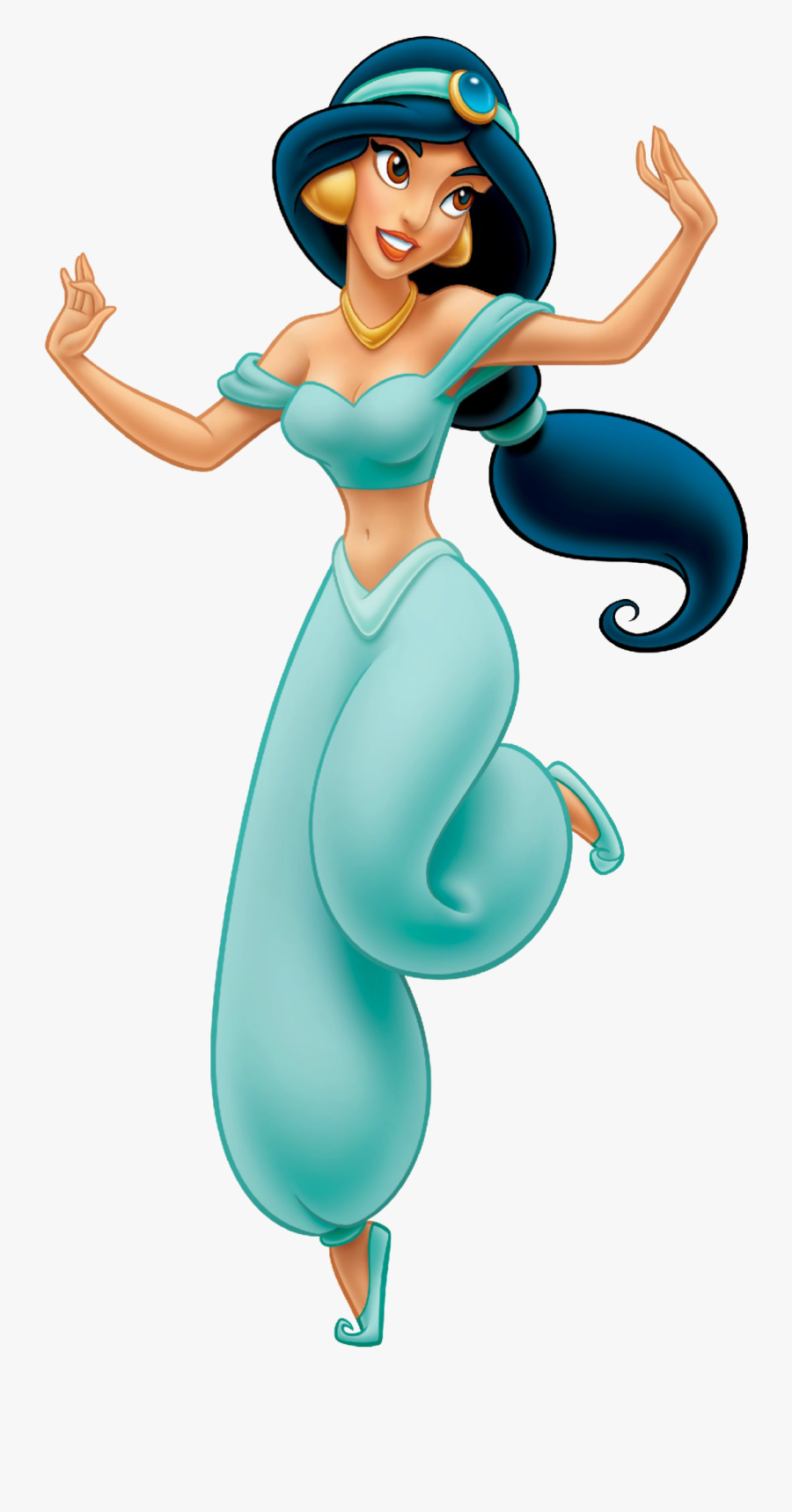 Disney Princess Jasmine - Princess Jasmine, Transparent Clipart