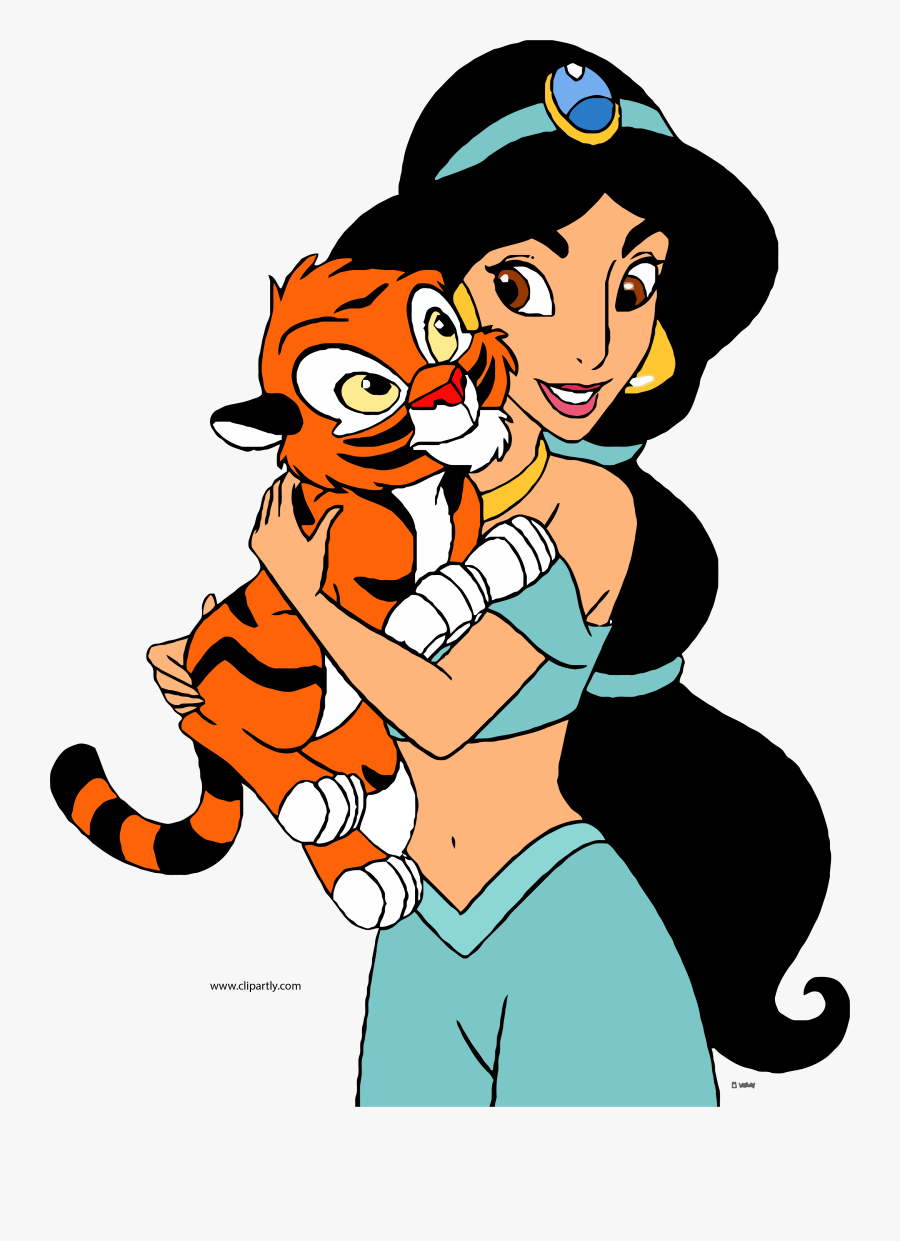 Free Princess Jasmine Clipart, Download Free Clip Art, - Jasmine Disney Princess Coloring Pages, Transparent Clipart