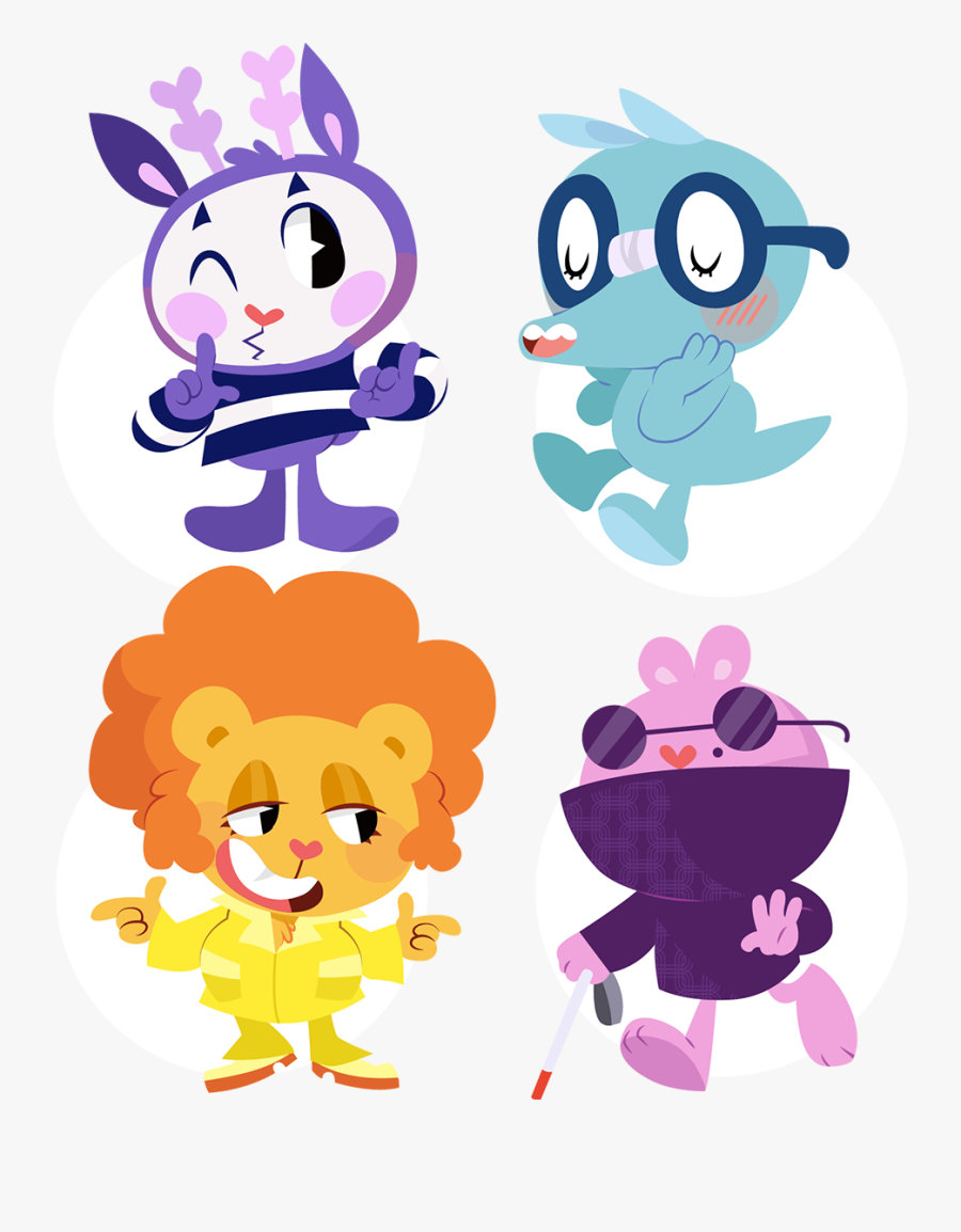 More Adorable Ridiculously Fragile Woodland Creatures - Cartoon, Transparent Clipart