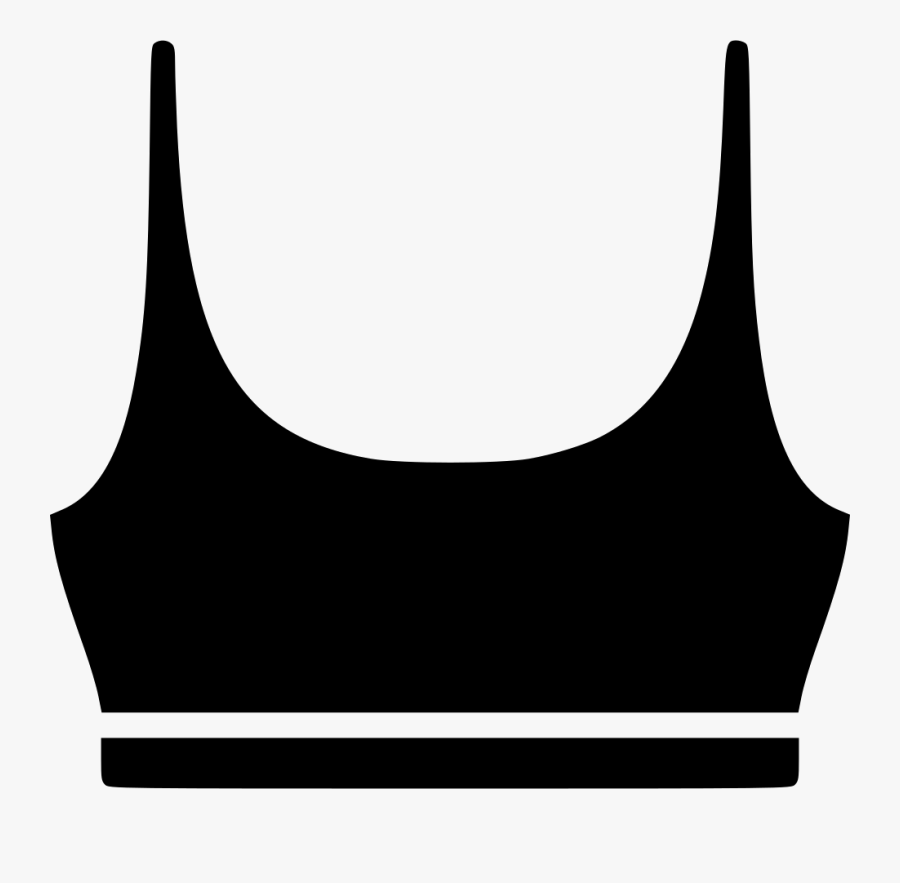 Bra Clipart Svg - Sports Bra Icon Png, Transparent Clipart