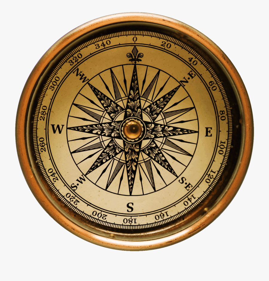 Compass, Old Virginia Blog Artifact Relic Recovery - Old Compass, Transparent Clipart
