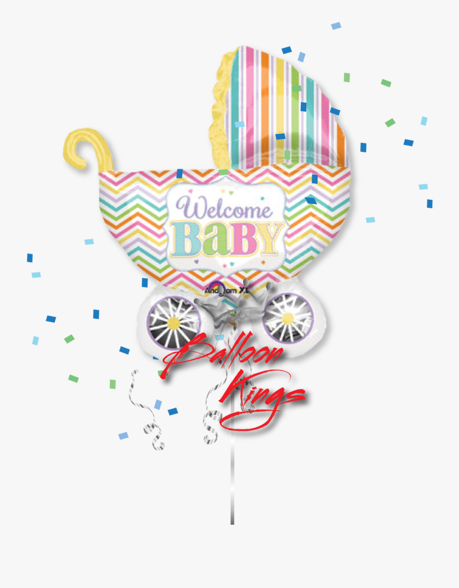 Gif Balloon Shower Baby - Welcome Baby Gif, Transparent Clipart
