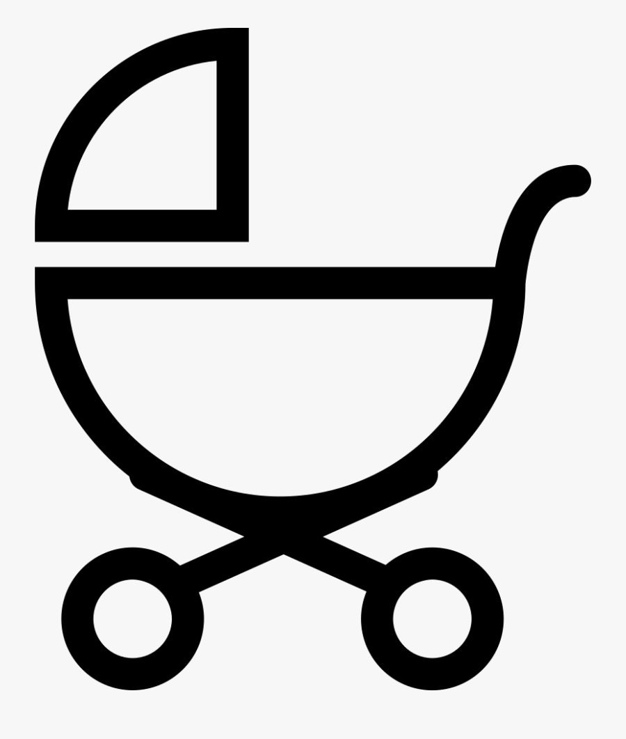 Transparent Baby Stroller Png - Kinderwagen Icoon, Transparent Clipart