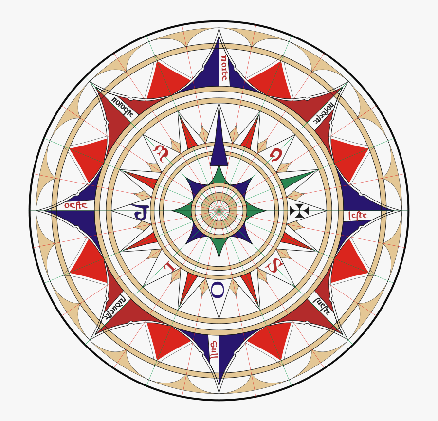 Wind Rose Aguiar - Wind Rose Png, Transparent Clipart